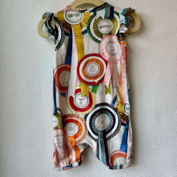 Molo Faris Rosettes Romper Size 6m 6 Month - Picture 5 of 7